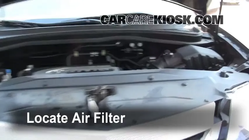 2009 Acura MDX 3.7L V6 Filtro de aire (motor)